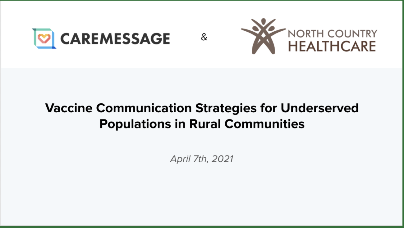 Vaccine Communication Strategies For Underserved Populations In Rural ...